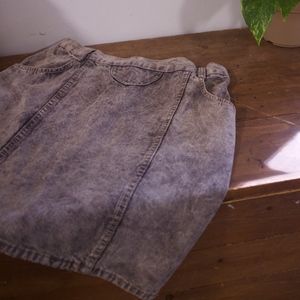 Jean Skirt
